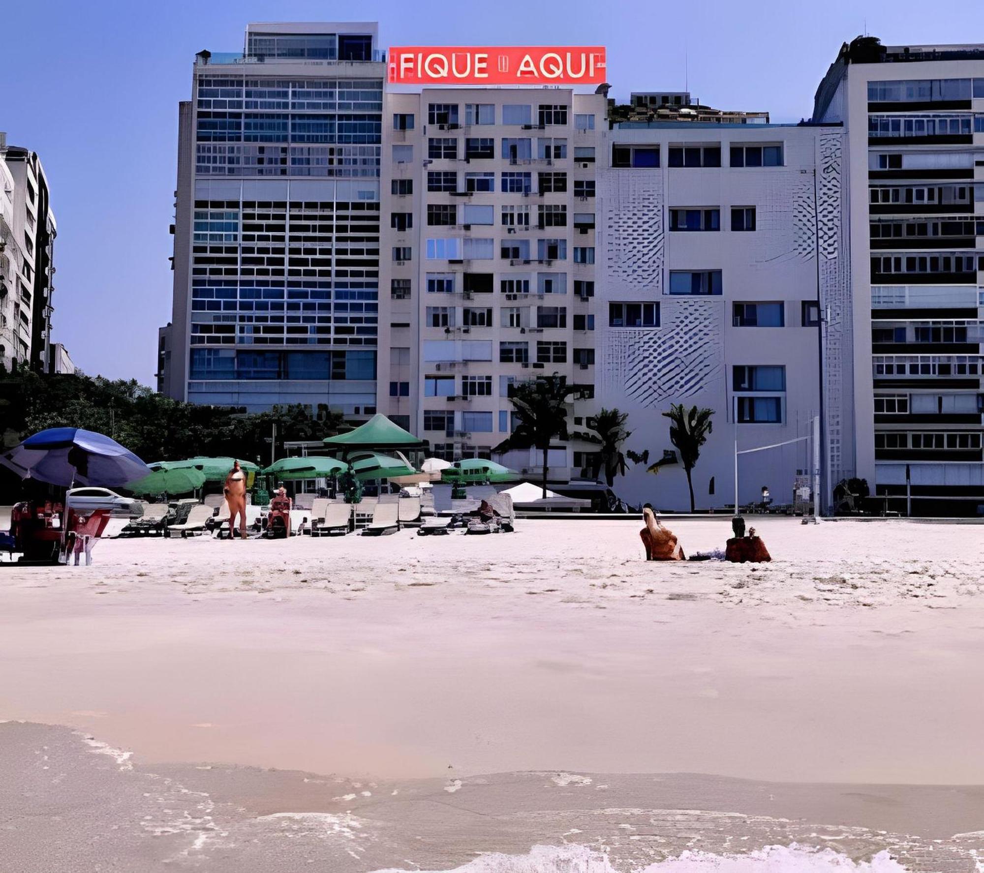 Studio Pe Na Areia Em Copacabana Rio de Janeiro Eksteriør billede