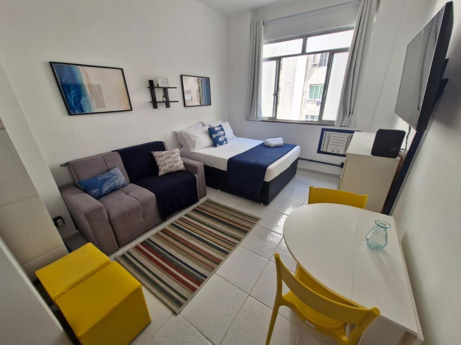 Studio Pe Na Areia Em Copacabana Rio de Janeiro Eksteriør billede