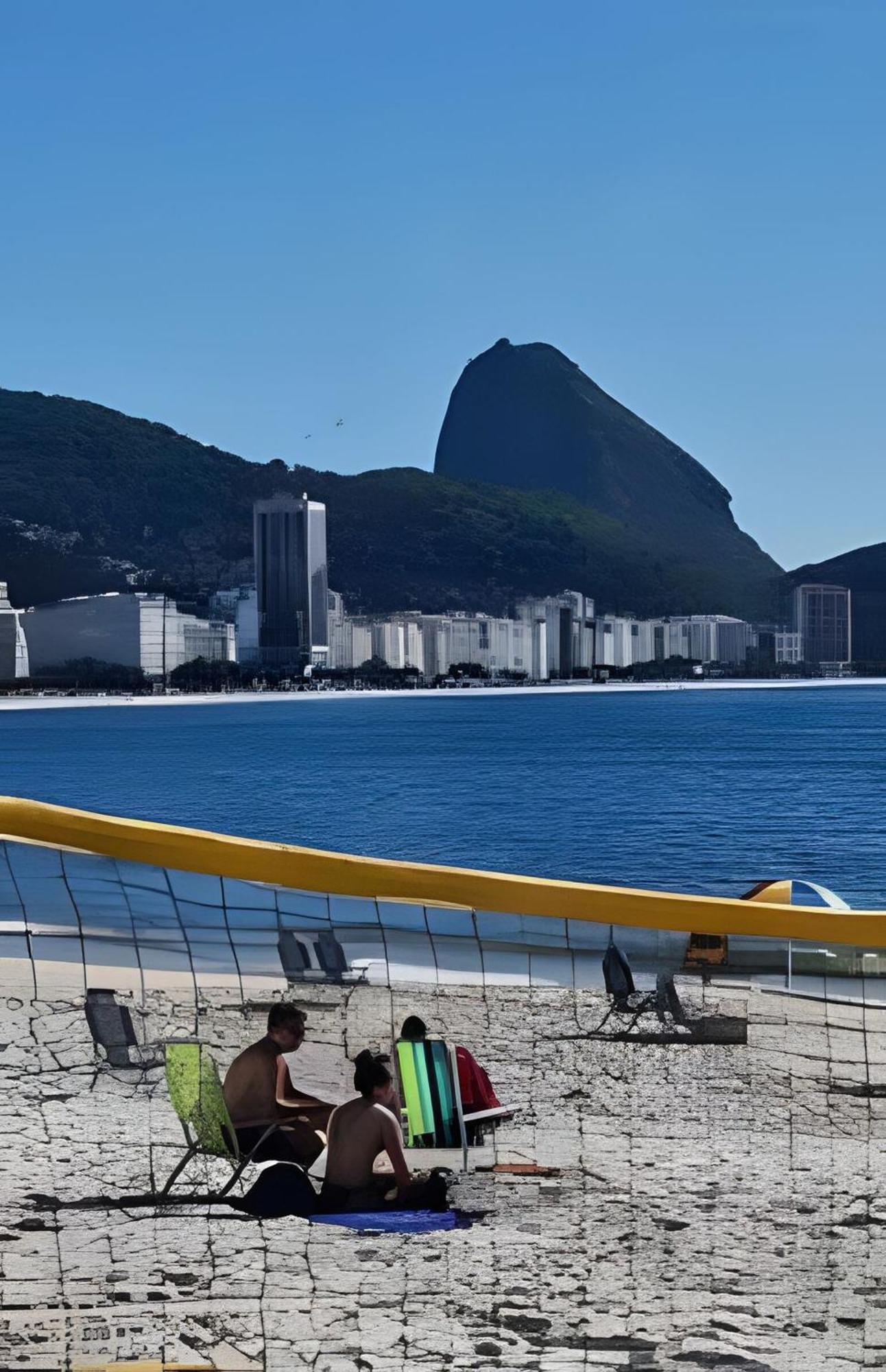 Studio Pe Na Areia Em Copacabana Rio de Janeiro Eksteriør billede