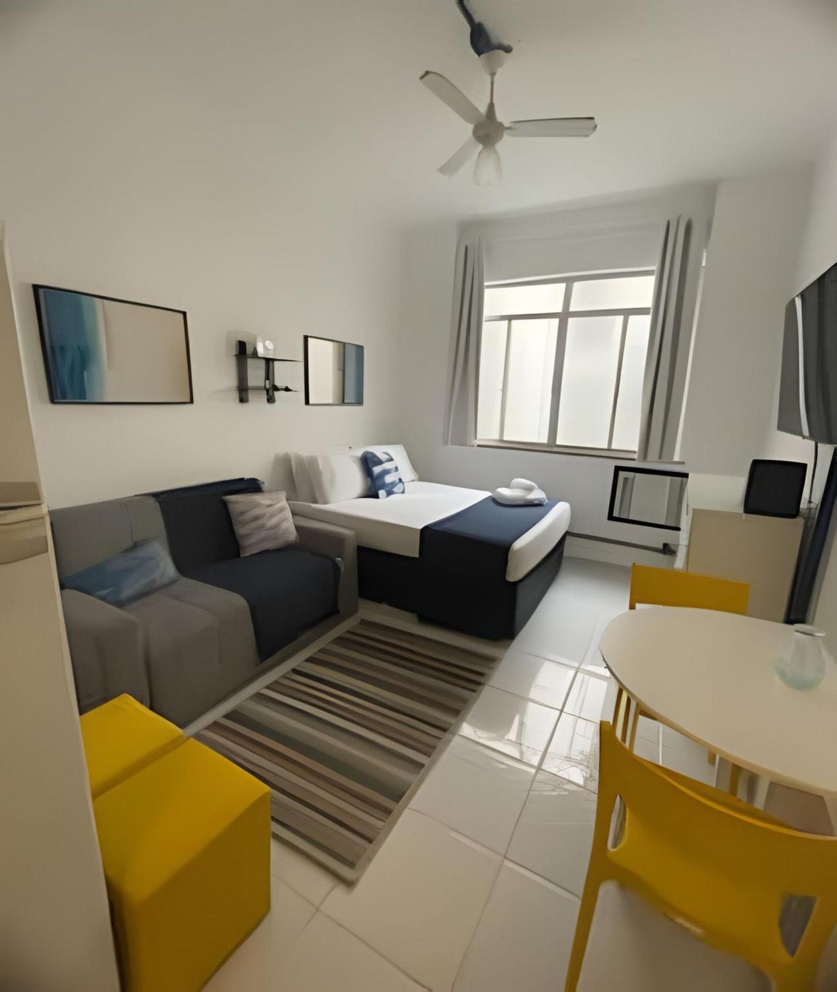 Studio Pe Na Areia Em Copacabana Rio de Janeiro Eksteriør billede